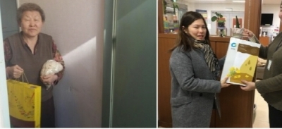 (주)아준정공 명절선물세트지원